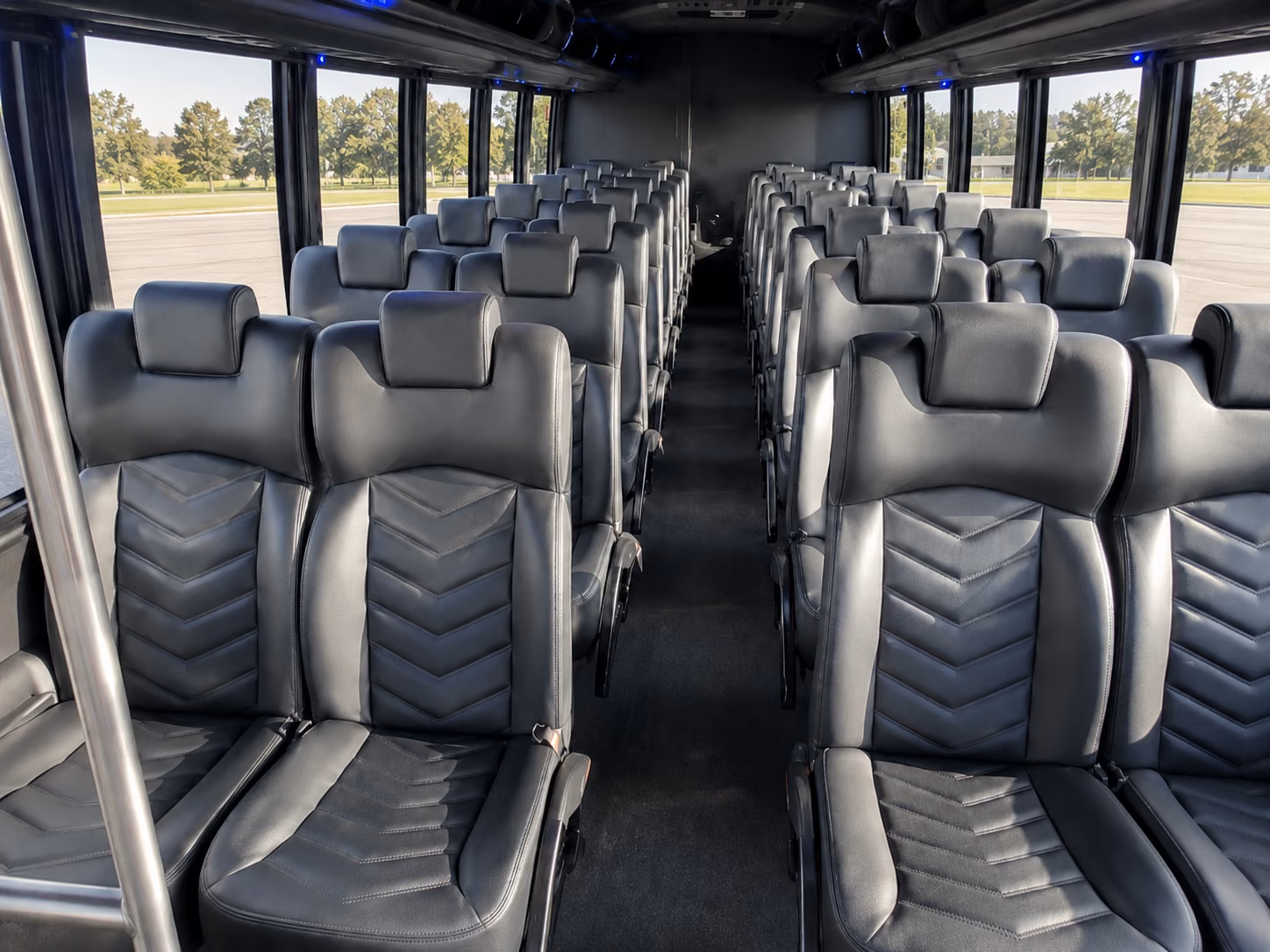 airport transfer buses for wedding guests flying into t f green