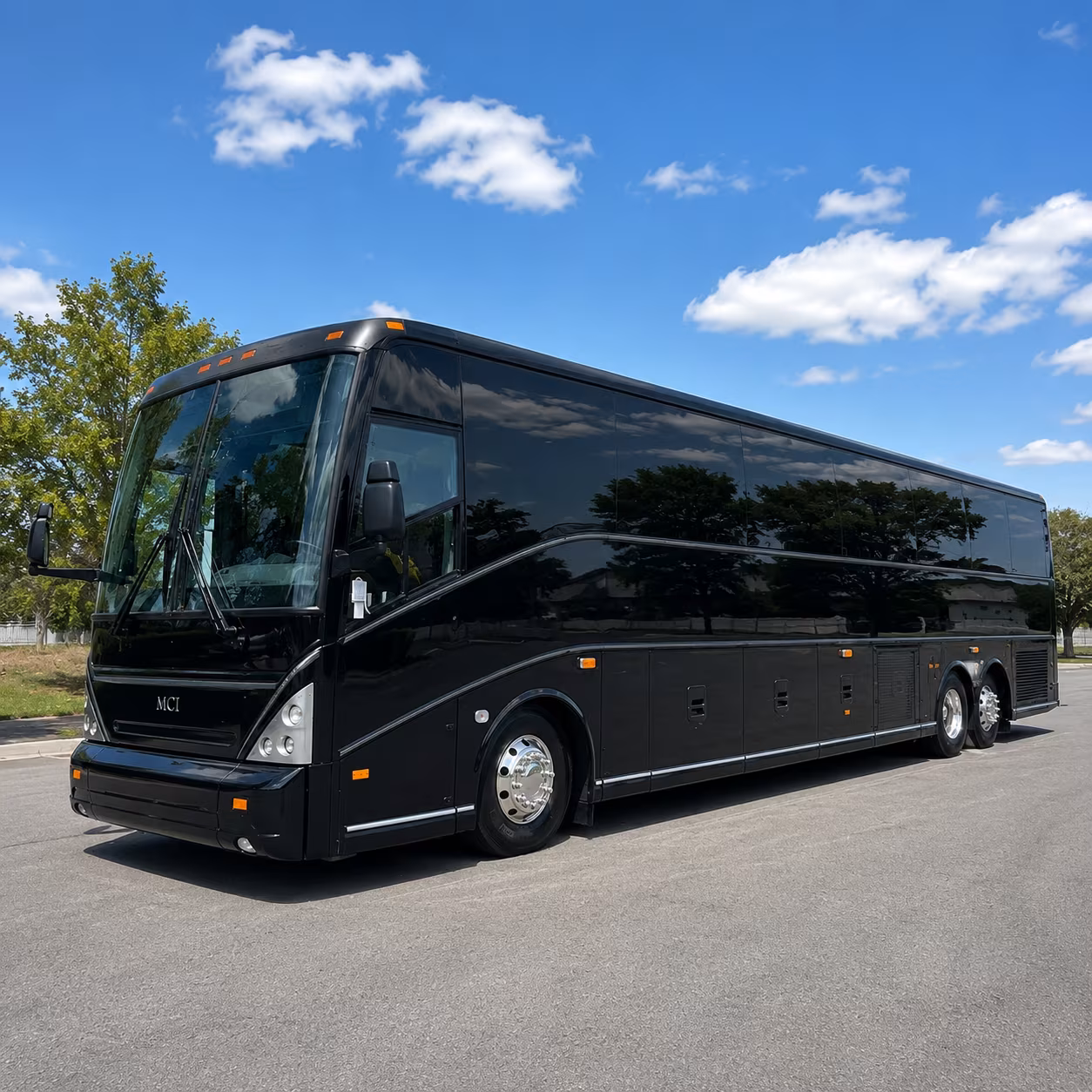 charter bus rentals for long distance fan trips and away games