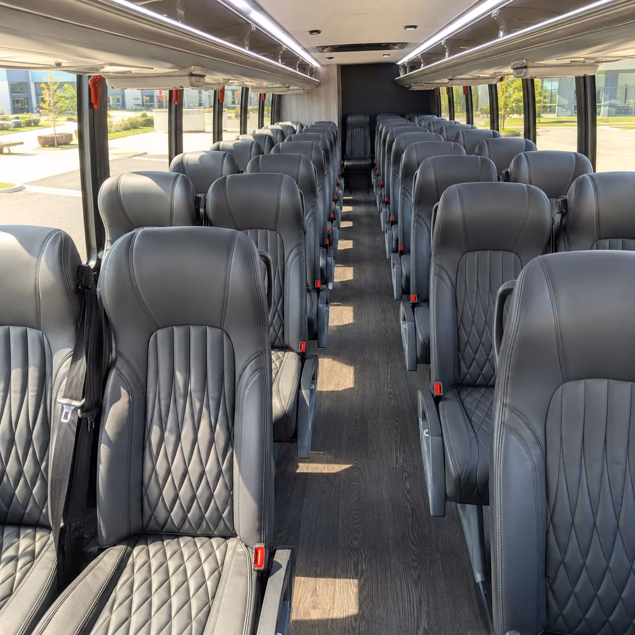 pawtucket 25 passenger minibus inside