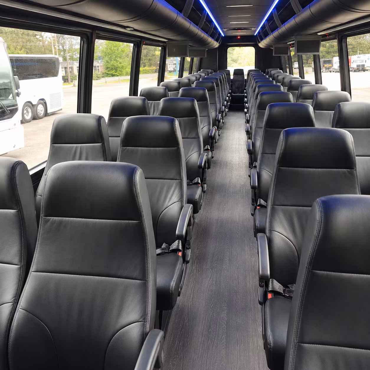 pawtucket 30 passenger minibus inside