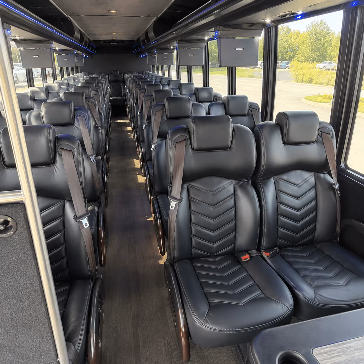 pawtucket 30 passenger minibus interior