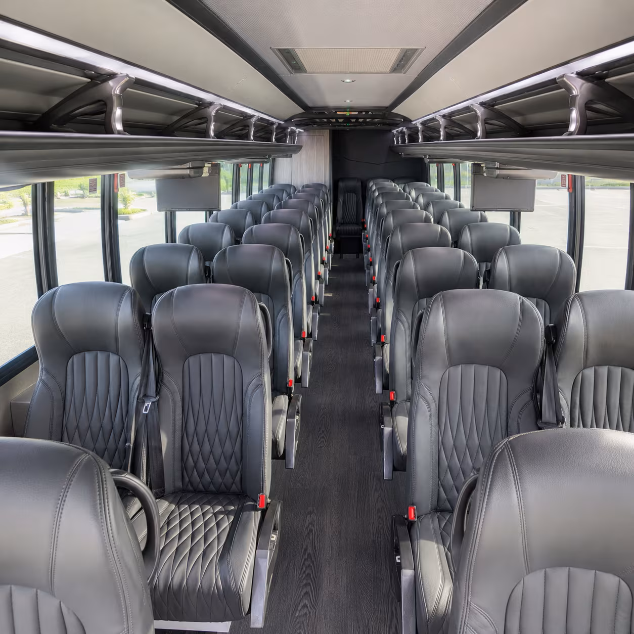 pawtucket 35 passenger minibus inside