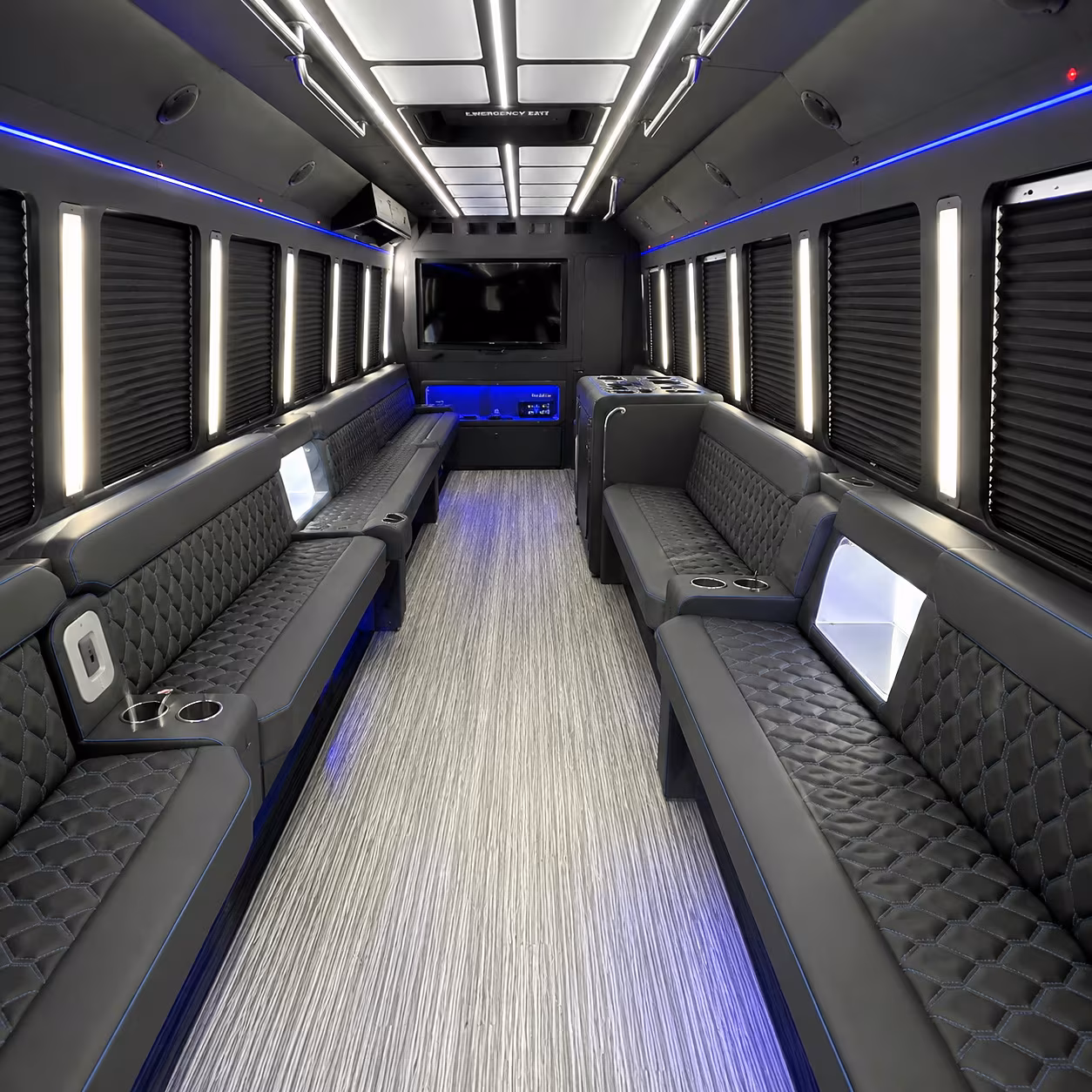 pawtucket party bus inside
