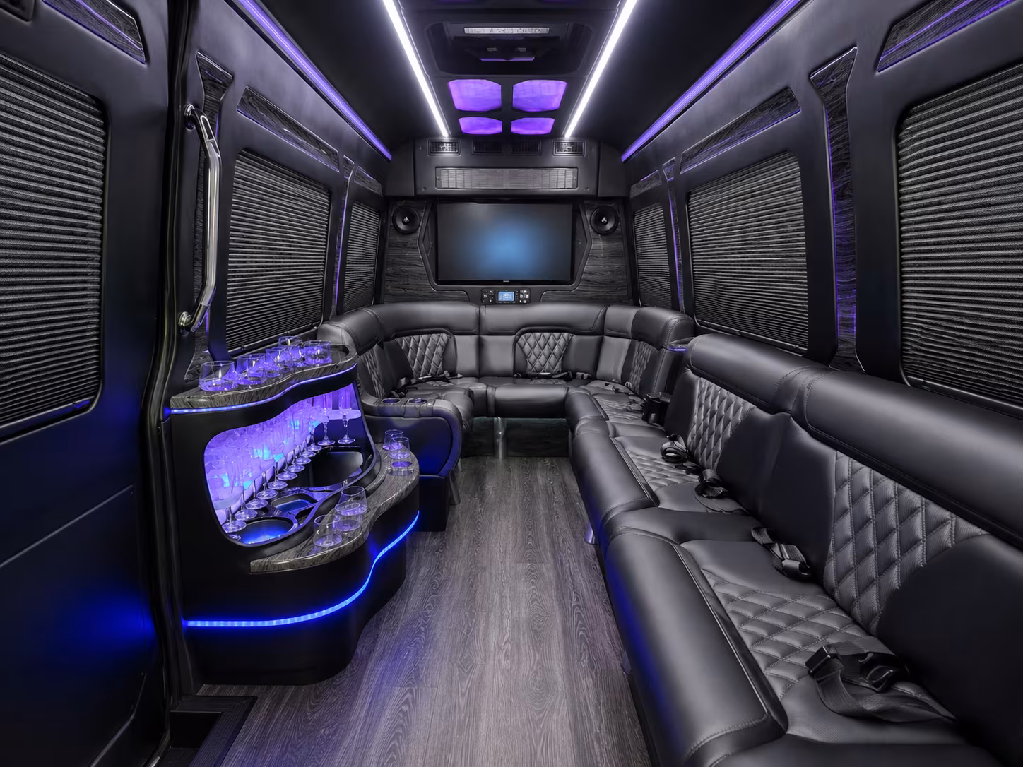pawtucket sprinter limousine inside